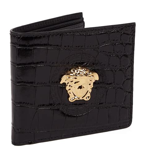 versace medusa mens wallet|Versace Medusa leather bracelet.